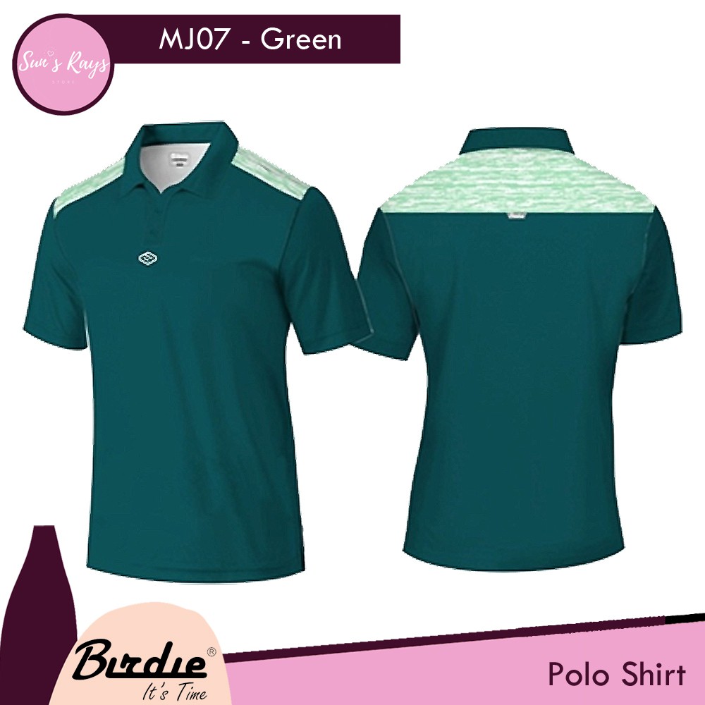 BIRDIE Matrix MJ07 Golf Shirt Male Kaos Golf Polo Pria Kaos Olahraga Kaos Atasan Berkerah Polo Shirt