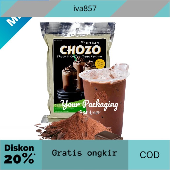 

PROMO Bubuk Minuman CHOCO KLASIK 1Kg - Bubuk NYOKLAT 1Kg - CHOCO KLASIK GRATIS ONGKIR