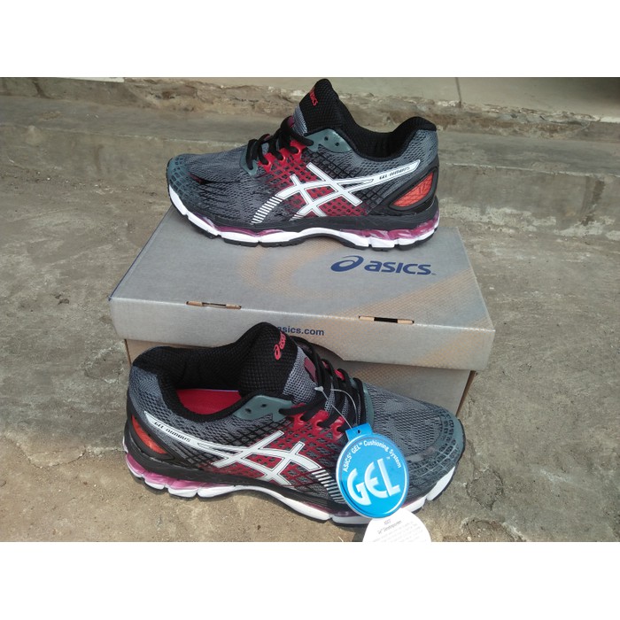 ASICS GEL SEPATU BADMINTON ORIGINAL - Hitam- 40