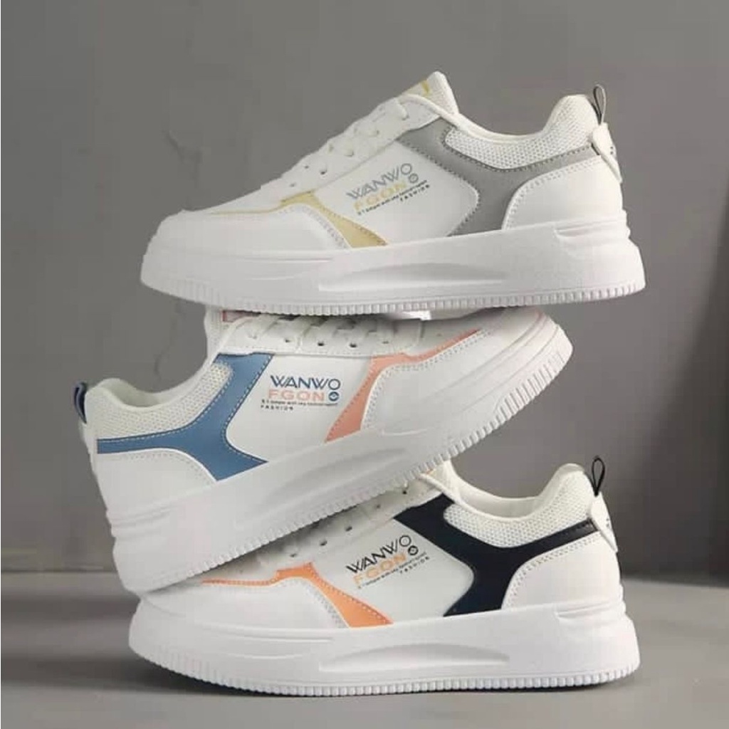 Sepathu Kets Wanita Sneakers Gaya Csual Terbaru 2025 Cwe Sepatu Cewek Sepathu Kasual Sepatuu Jalan J