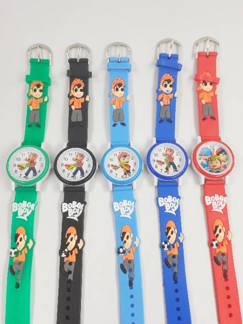 JAM TANGAN ANAK MURAH MERIAH KARAKTER,CAR,SPIDERMAN,BOBOIBOY,TAYO