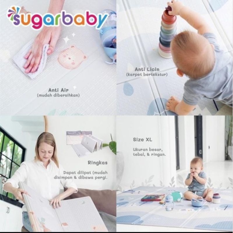 PLAYMAT SUGAR BABY Karpet Lipat Playmat Lipat Karpet Bayi Playmat Bayi