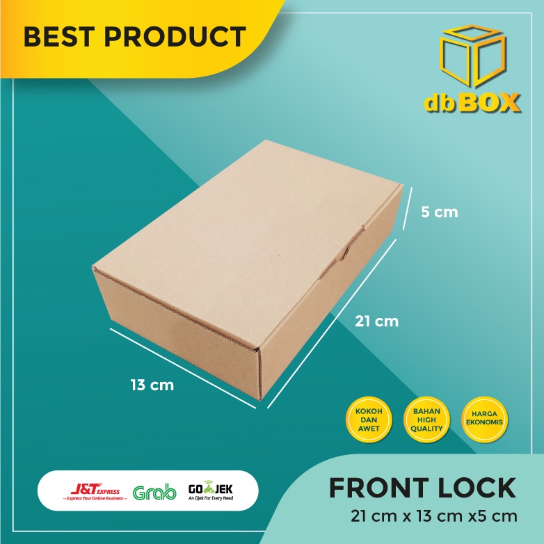 

( 10 Pcs )Kardus uk. 21x13x5 cm...Die Cut untuk kotak kue Brownies -Aksesoris- dll, model box pizza
