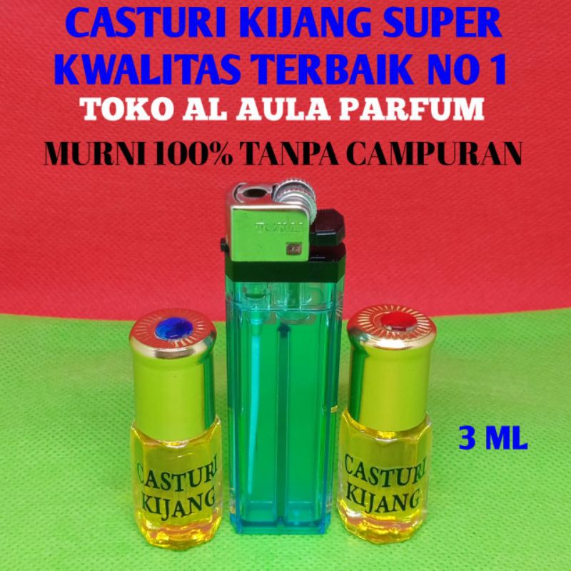 PARFUM CASTURI ORIGINAL /KASTURI MURNI 100 % NON ALKOHOL