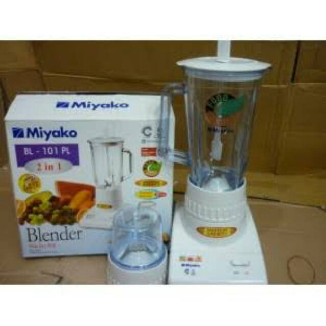 Miyako Blender Plastik 2in1 BL 101 PL - 101PL