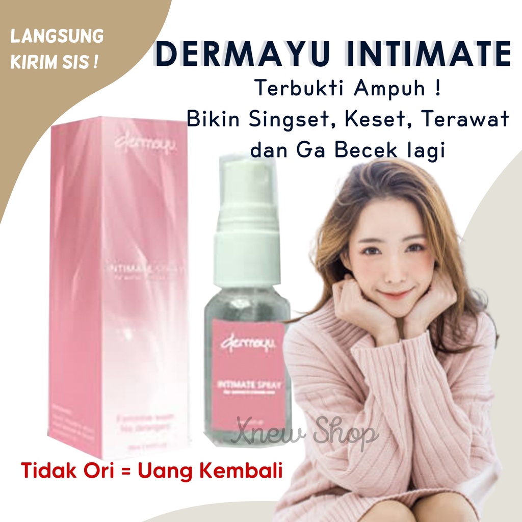 [ BPOM ] Dermayu Spray miss V Original, Intimate spray perawatan kewanitaan rapet - Dermayu Intimate Spray Original - Merapatkan Miss V Kewanitaan - Perapat Miss V Agar Kembali Perawan Bpom - Mengencangkan Miss V