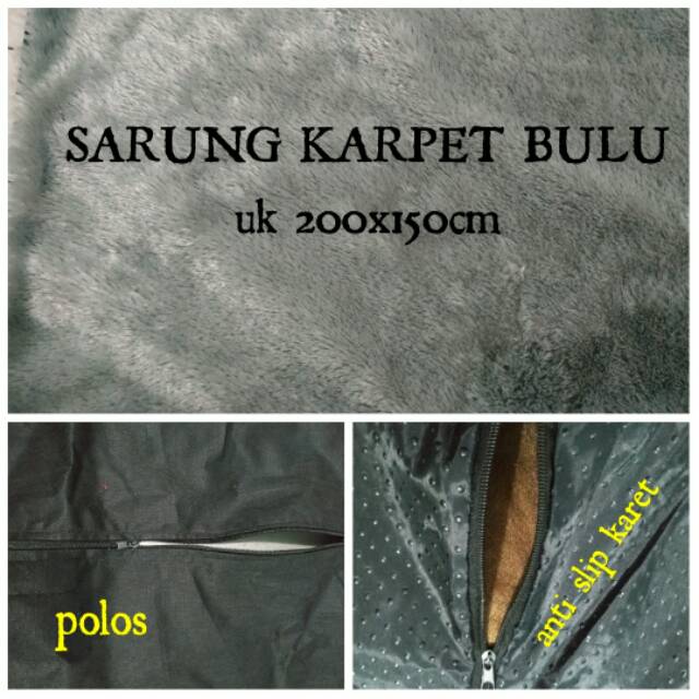 Sarung surpet tanpa busa ukuran 100 x 150 dan 150 x 200 cm