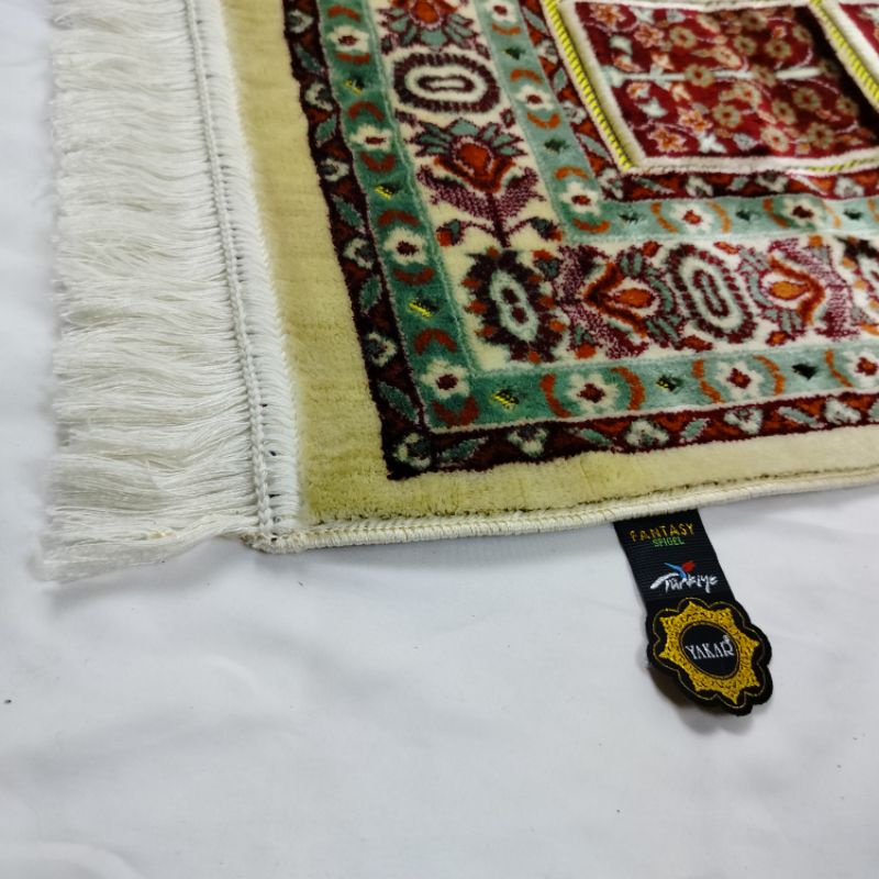 Sajadah Turki Carpet Tebal Yakar Wangi Super Premium Ukuran 70x110