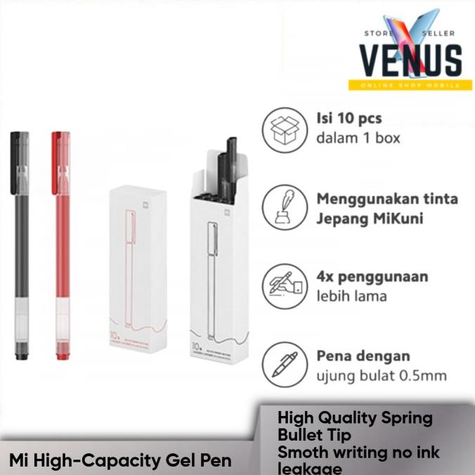 

SALE Xiaomi Super High Capacity Gel Pen 10pcs - Pulpen Pena/PULPEN GEL/PULPEN LUCU/PULPEN 1 PACK/PENSIL WARNA/PENSIL 2B/PENGHAPUS JOYKO/PENGHAPUS LUCU/RAUTAN PENSIL PUTAR/RAUTAN ELEKTRIK/SPIDOL WARNA/SPIDOL PERMANEN/SPIDOL WHITEBOARD/CORRECTION TAPE
