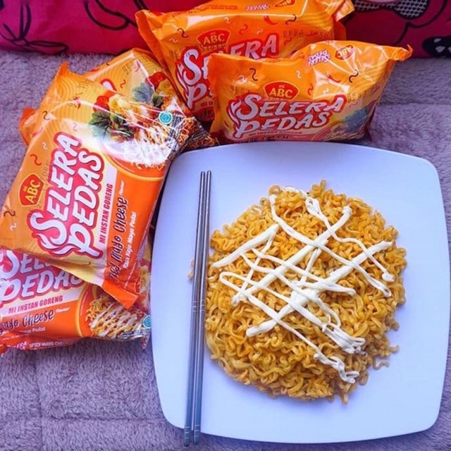 MI ABC SELERA PEDAS Goreng Mayo Cheese 75gr