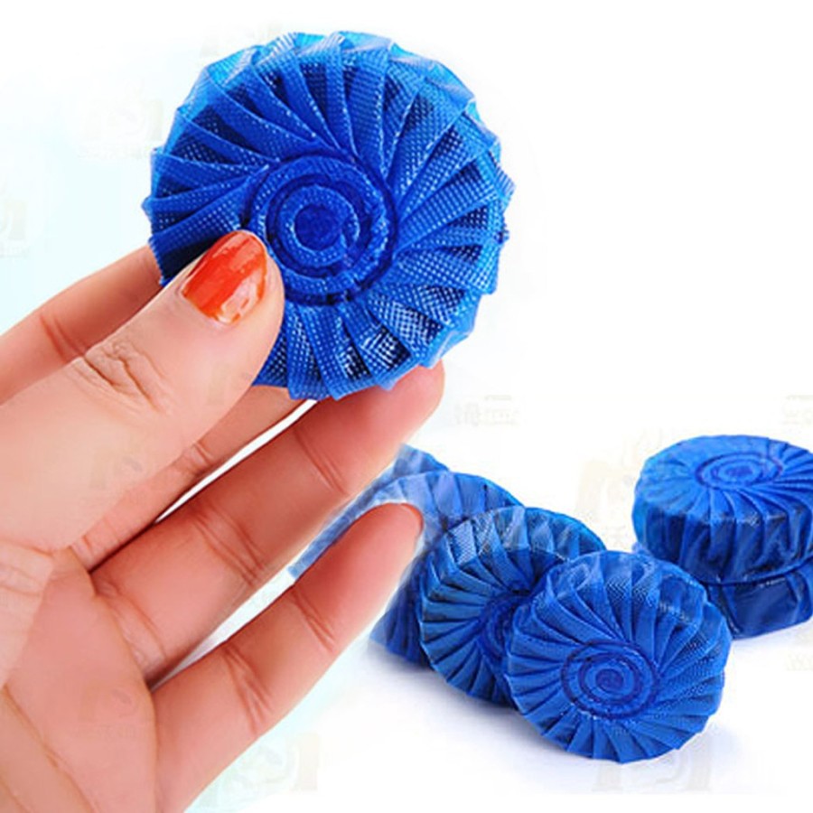 TABLET BIRU PEMBUNUH BAKTERI KLOSET TOILET PENYEGAR/CLEANER/PEMBERSIH KLOSET TOILET 50 GRAM