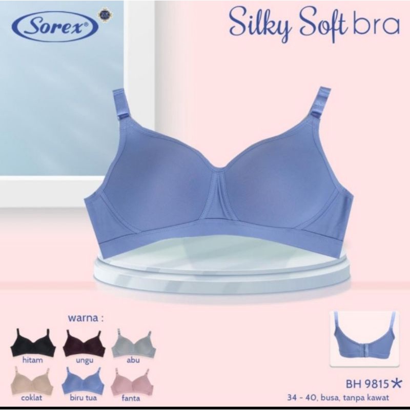 Bra Sorex 9815 tanpa kawat