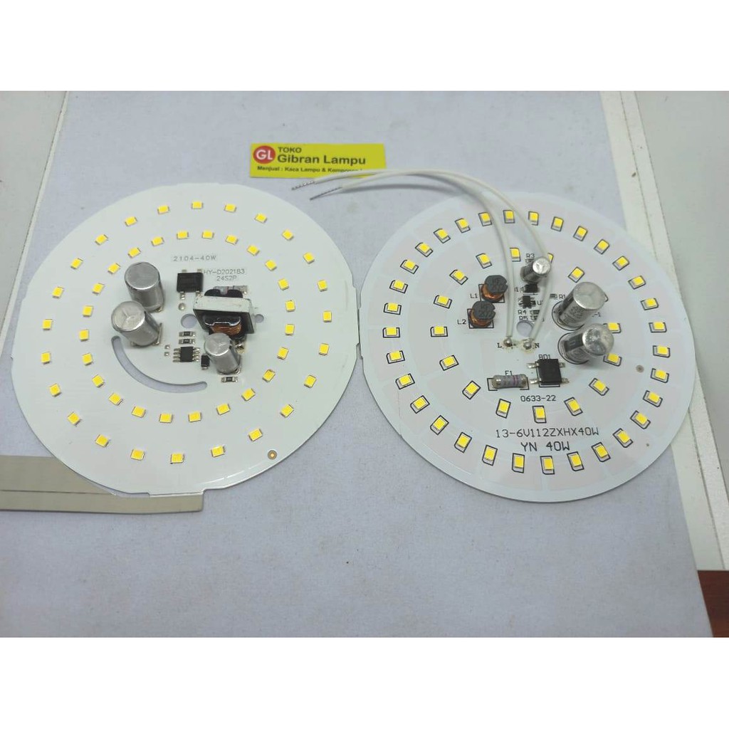 PCB Mata Lampu LED 40w Tanpa Driver - Mata LED AC Langsung 220V (BM)