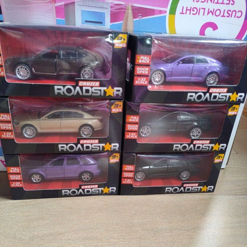 Cruzer Roadstar Metal Diecast Mobil pullback murah souvenir kado