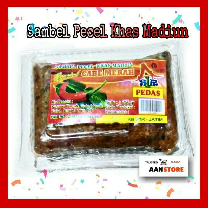 Jual Sambel Pecel Khas Madiun 250 Grsambel Pecel Madiun 250 Gr Shopee Indonesia