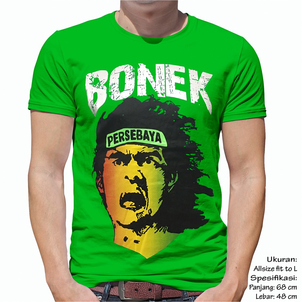 KAOS PERSEBAYA 1927 GREEN FORCE BAJU TSHIRT BONEK WANI BAJUL IJO