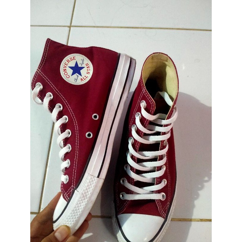CONVERSE CT HI MAROON