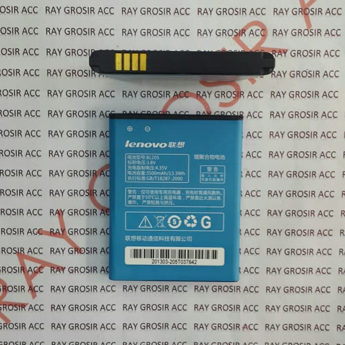 Baterai Original Lenovo BL205 BL-205 P770 P770I P770i