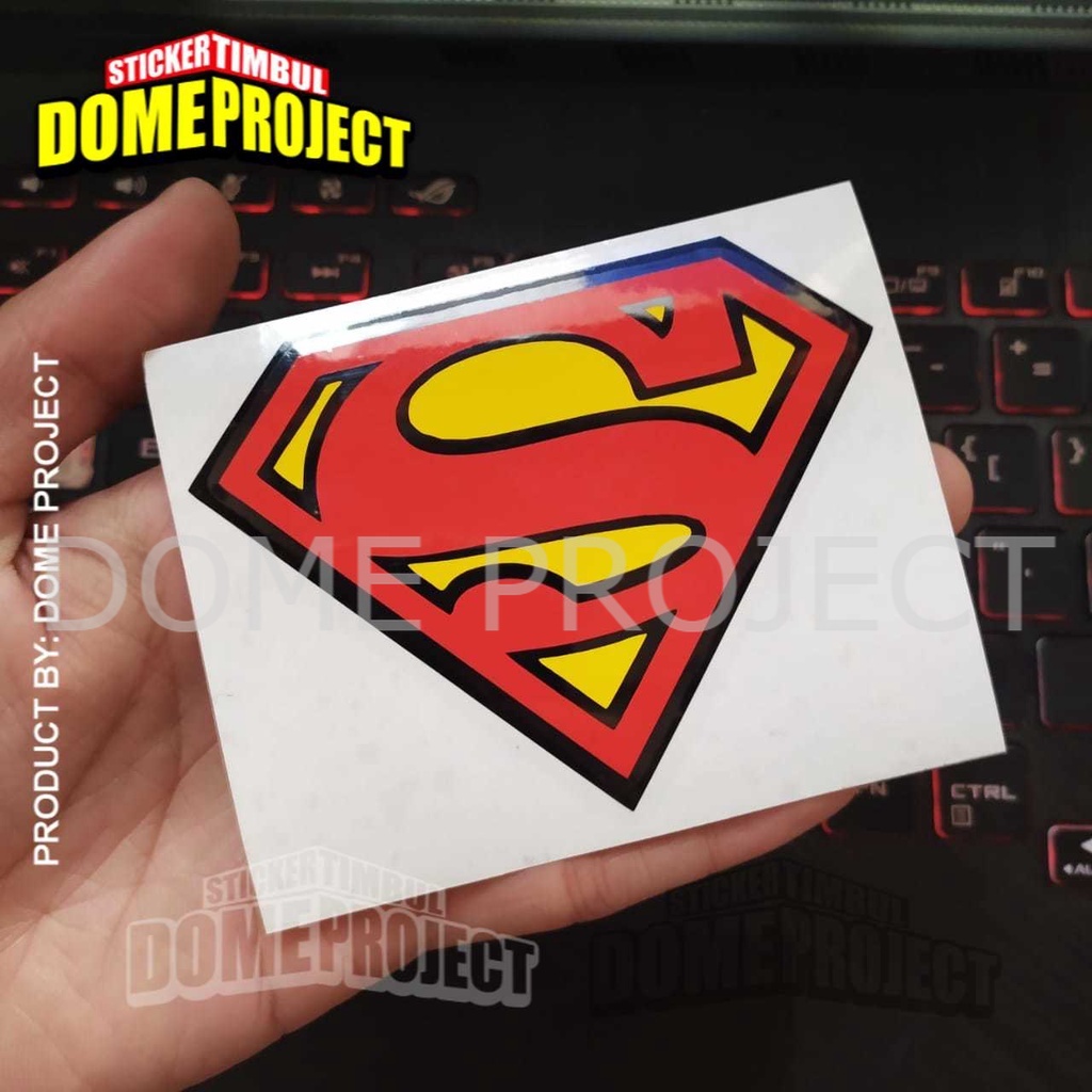 STIKER MOTOR KEREN STIKER SUPERMAN STIKER CUTTING STIKER MOBIL  OUTDOOR IMPORT