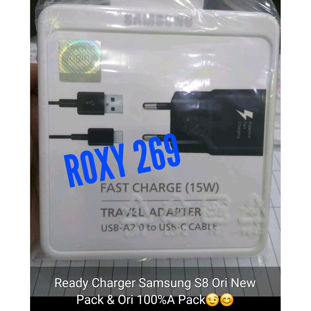 promo Carger Charger HP Samsung USB TYPE C ORI FAST CHARGING A7 A5 A3 2017 S8 S8plus C9 C9pro Note F