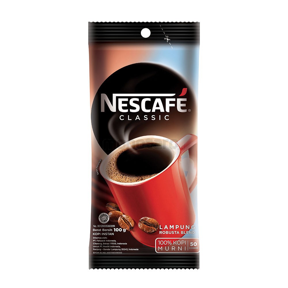 

Nescafe Classic Sachet 100gr