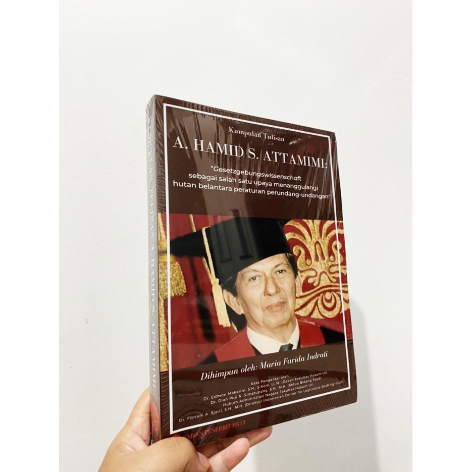 

KUMPULAN TULISAN A.HAMID S. ATTAMIMI: GESETZGEBUNGSWISSENSCHAFT SEBAG
