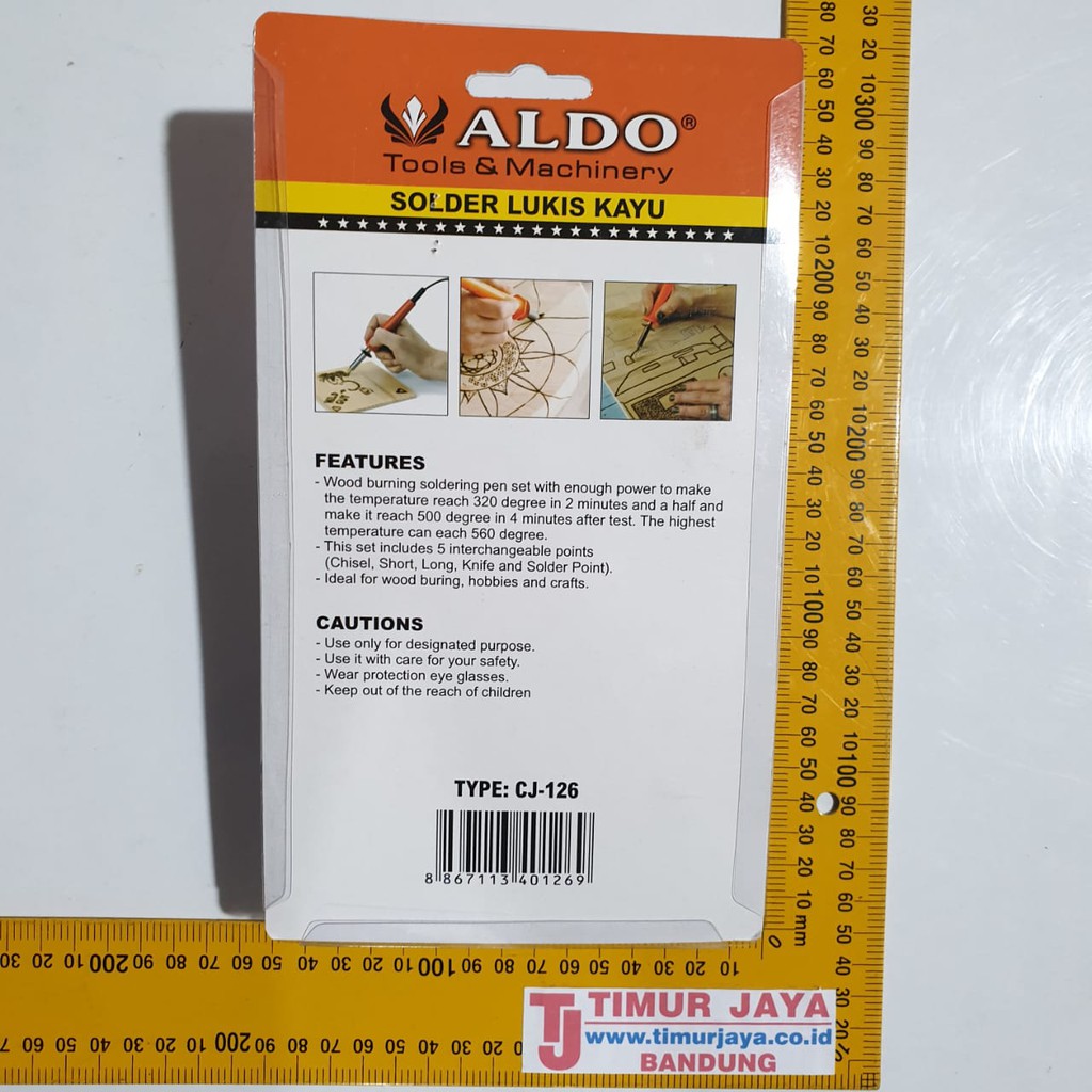 ALDO Solder Lukis 30 watt Deko