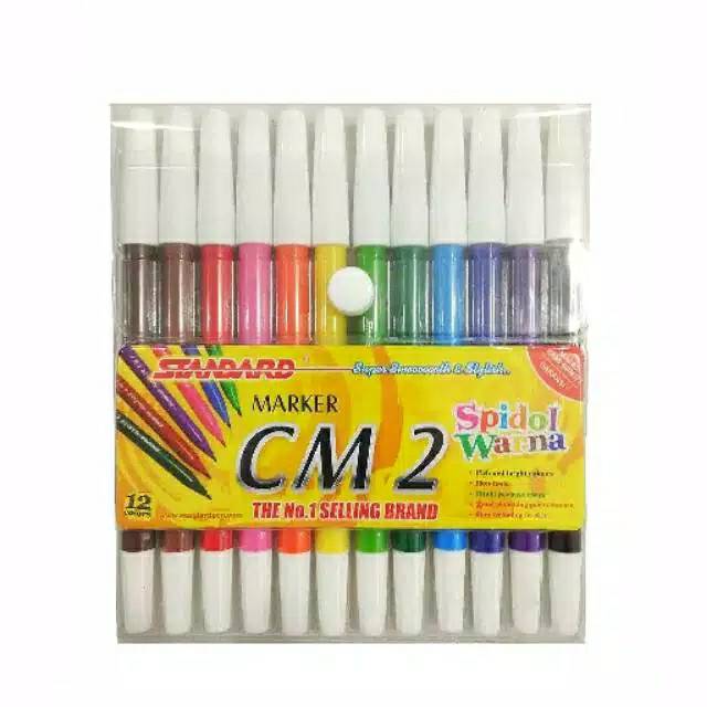 

Spidol 12 Warna Standard CM2