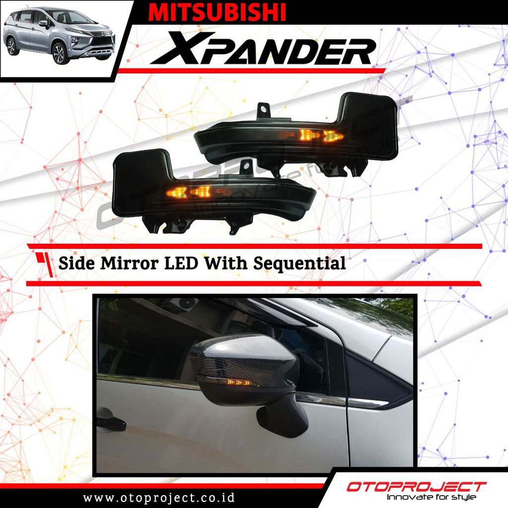 Lampu Sein Spion Mobil Xpander With Sequential