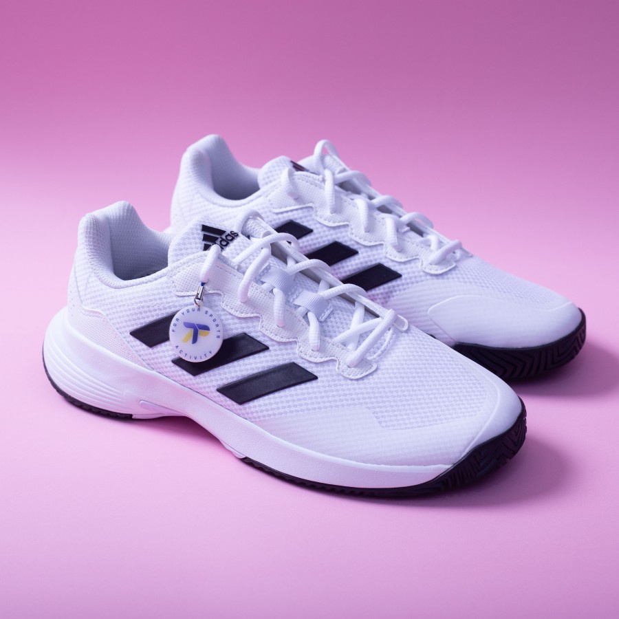 Jual Sepatu Tenis Tennis Shoes adidas GameCourt Game Court 2 M White