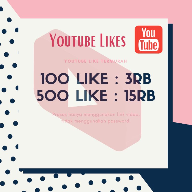Youtube Like Termurah Permanen
