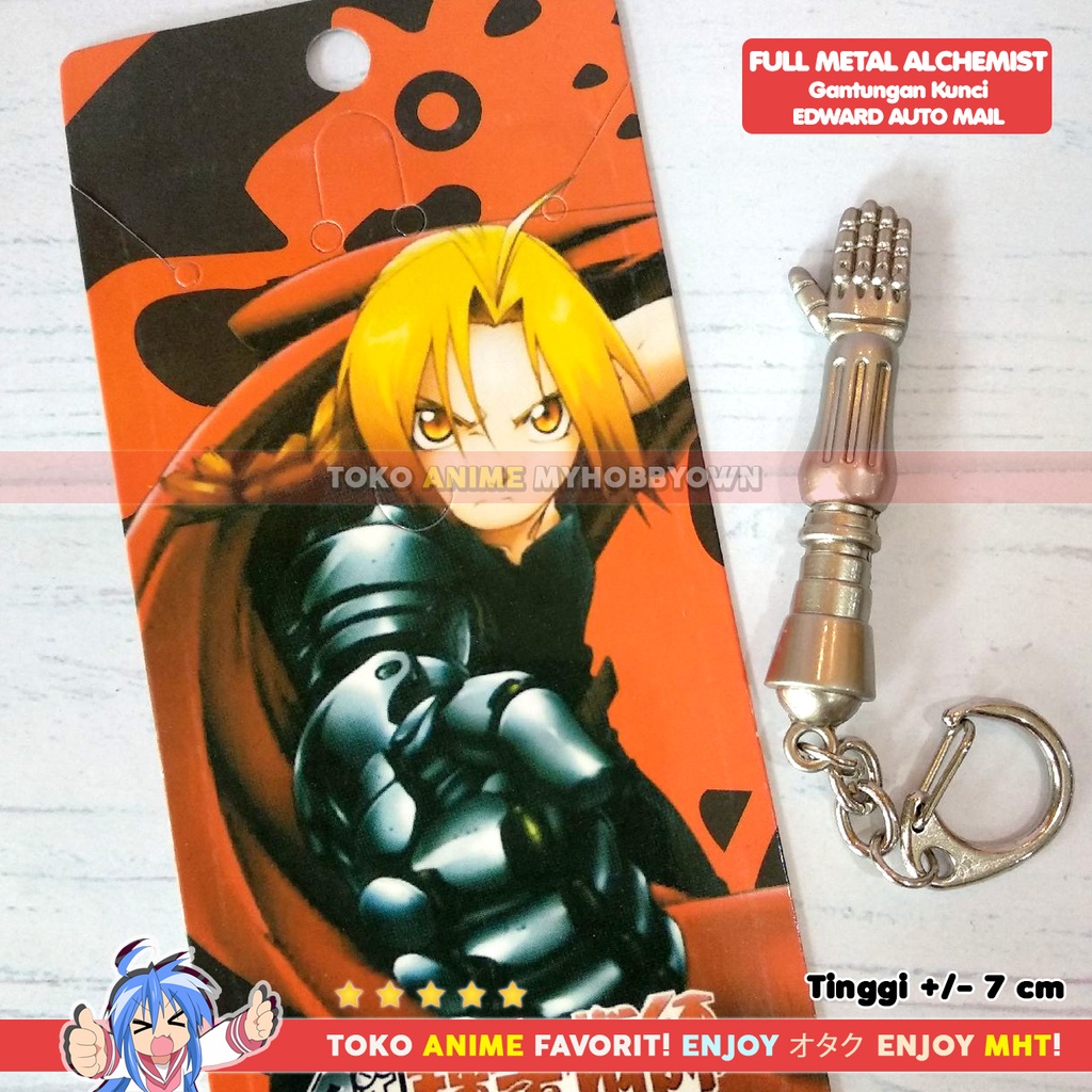 Gantungan Kunci Anime Full Metal Alchemist Edward Elric Automail