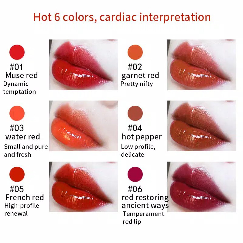 [✅COD PEINIFEN Lipstick Matte Anti Air Tahan Lama dengan Pelembab Cair Warna Matte Tahan Lama[Penjualan cepat