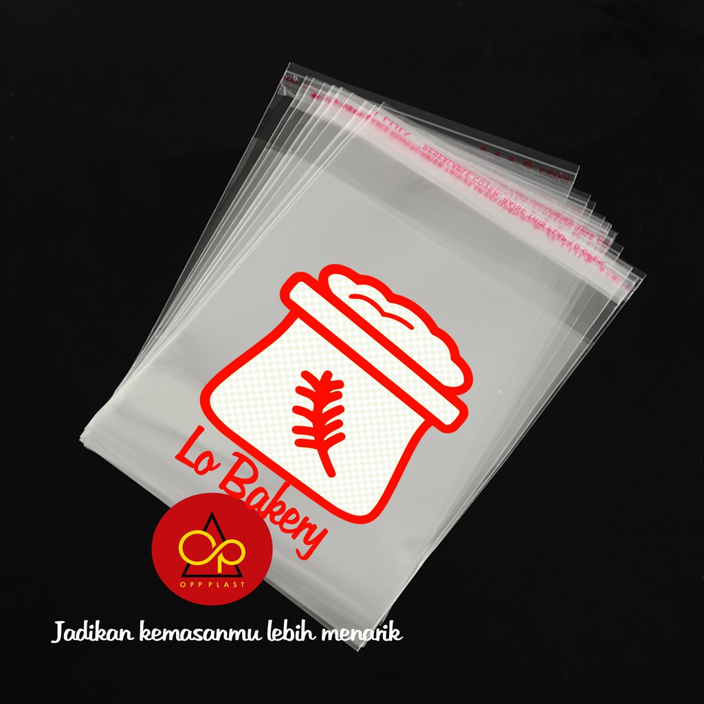 Plastik OPP lem 14X18 1000 lbr sablon 2 warna Shopee Plastik OPP lem 14X18 1000 lbr sablon 2 warna Shopee