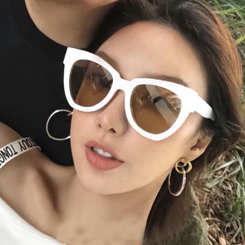 Kacamata【4】ins retro fashion men and women sunglasses