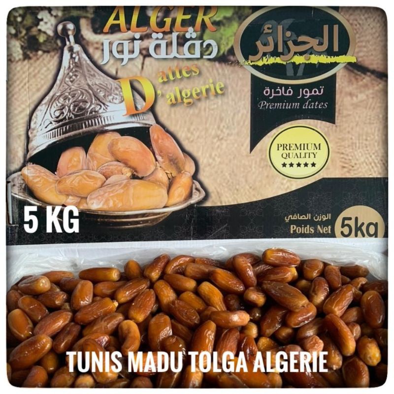 

Kurma Tunis Madu Tolga Algerie 5 kg/ Tunis Madu Tolga/Kurma Tunis