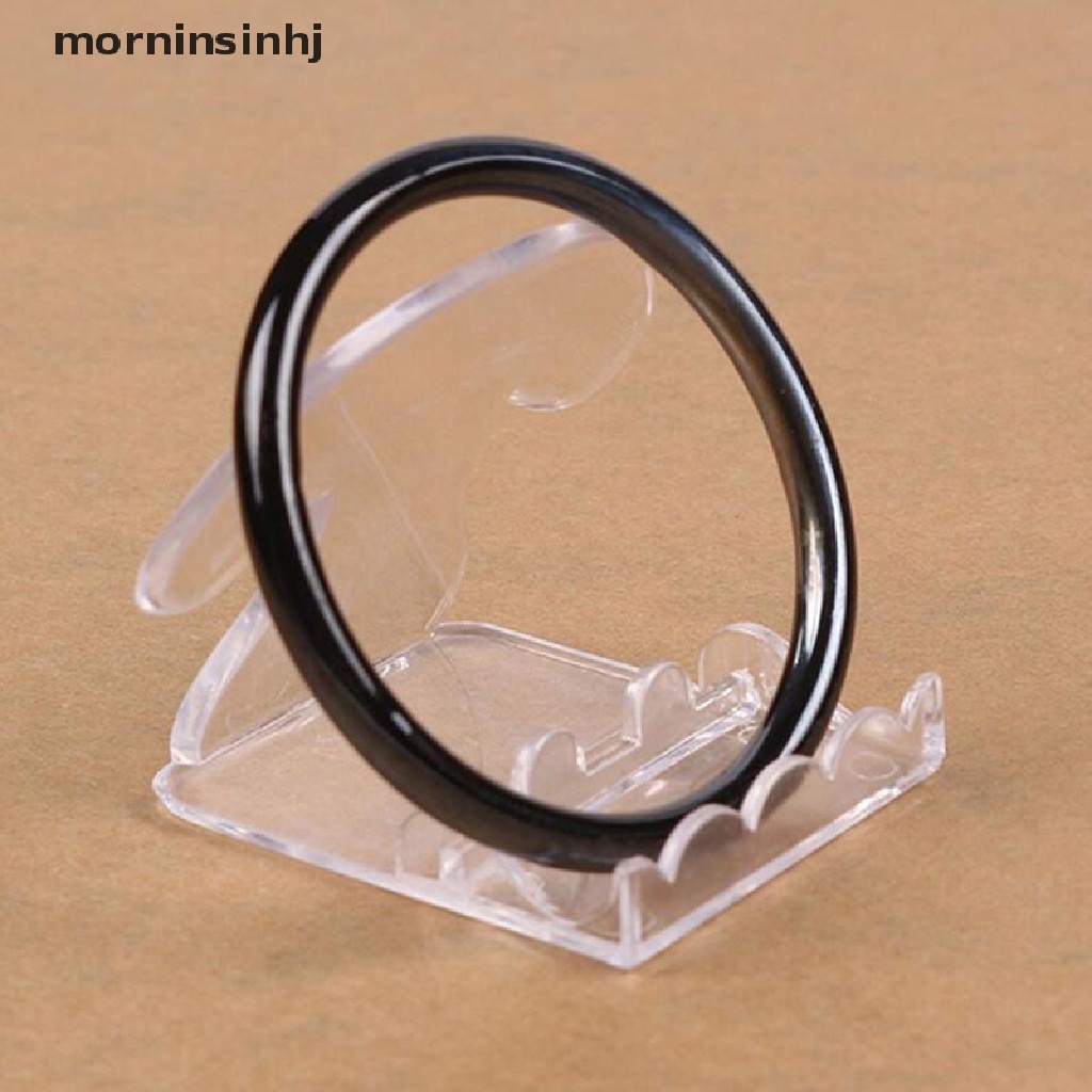 Mor Rak Stand Holder Display Gelang Bangle Bahan Akrilik Transparan