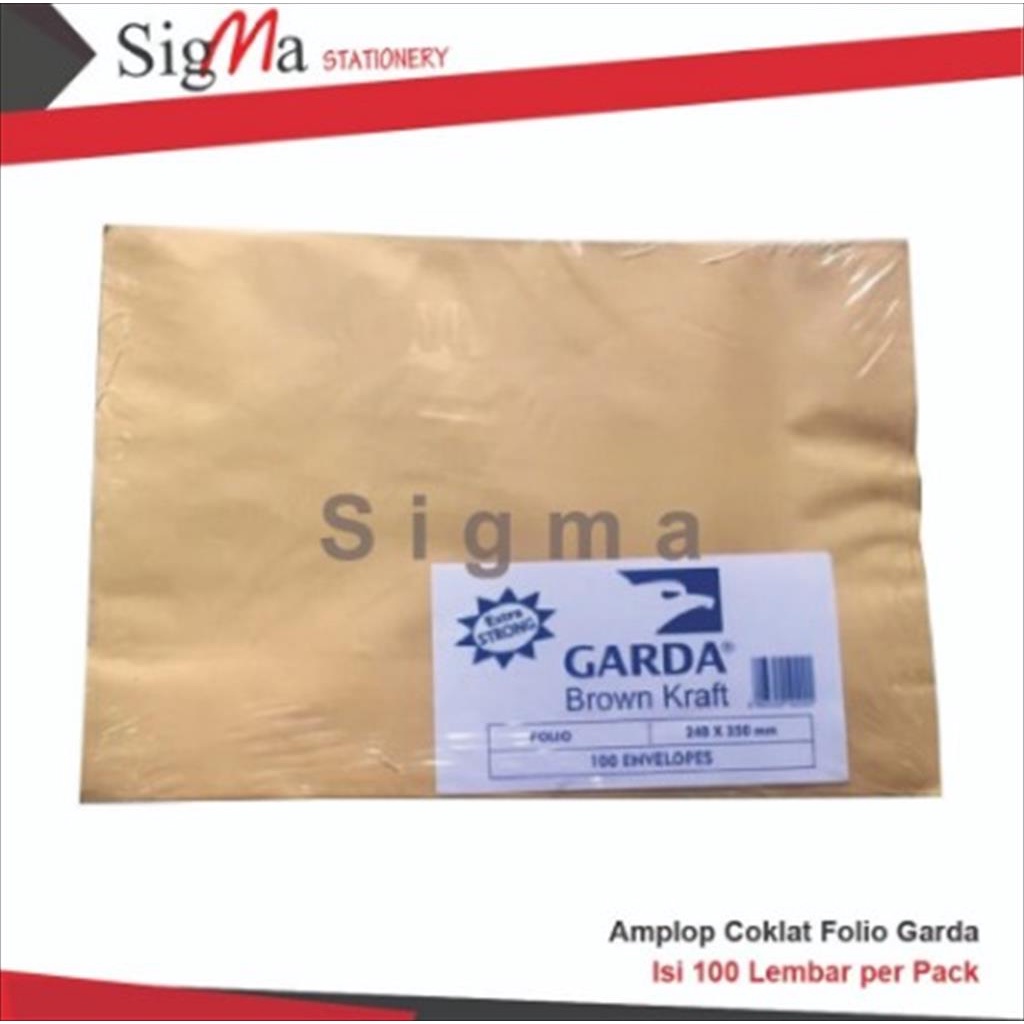 

Amplop Coklat 1/2 Folio BRIO WPS GARDA