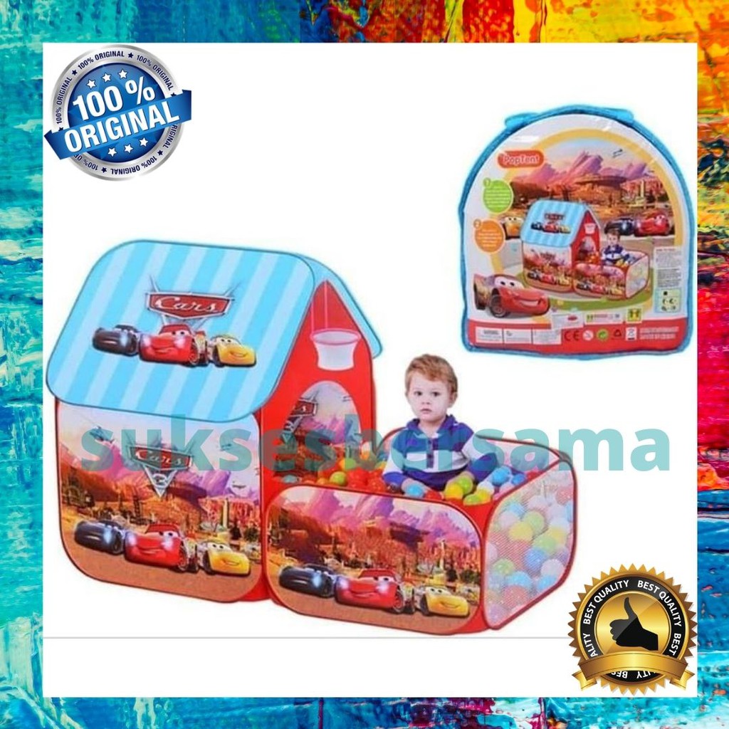 terlaris Tenda Rumah-Rumahan Mainan Anak Bagus Import Berkualitas Bentuk Rumah berkulaitas