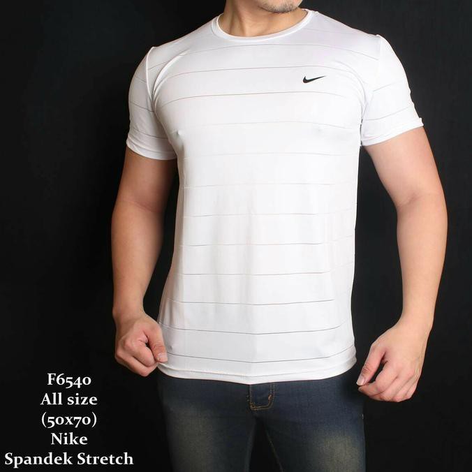 Super Sale Kaos Pria Nike Putih spandek Murah Banget