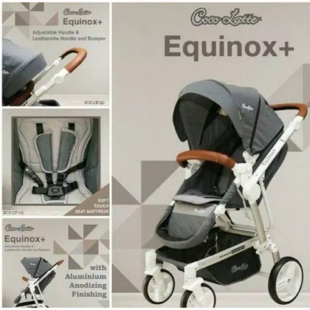 Preloved Stroller Cocolatte coco latte Equinox + plus Second Bekas