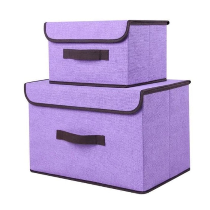 

Ready Multifunction Box B684 Storage box Tempat Penyimpanan 2 in 1 - Biru Murah