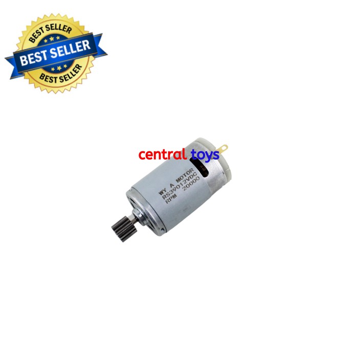 dinamo gearbox mobil aki 12V RS390 20.000rpm 12T dinamo girbok