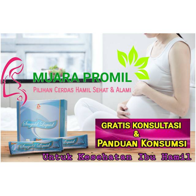 Herbal Bee Seagold Liquid Untuk Ibu Hamil Sehat & Promil Program Hamil Cepat Alami