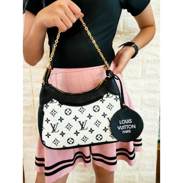 tas fashion import LV hobo shoulder bag,LV hobo selempang free box