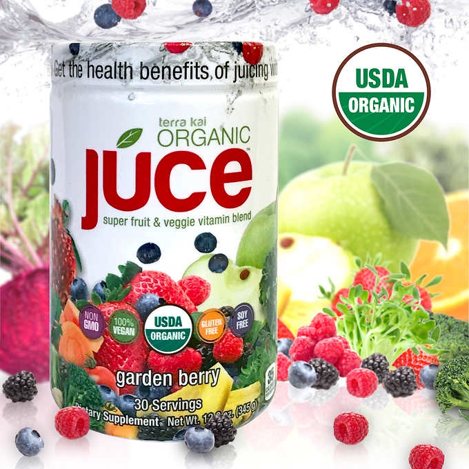 Terra Kai Organics Juce Garden Berry 345 gram