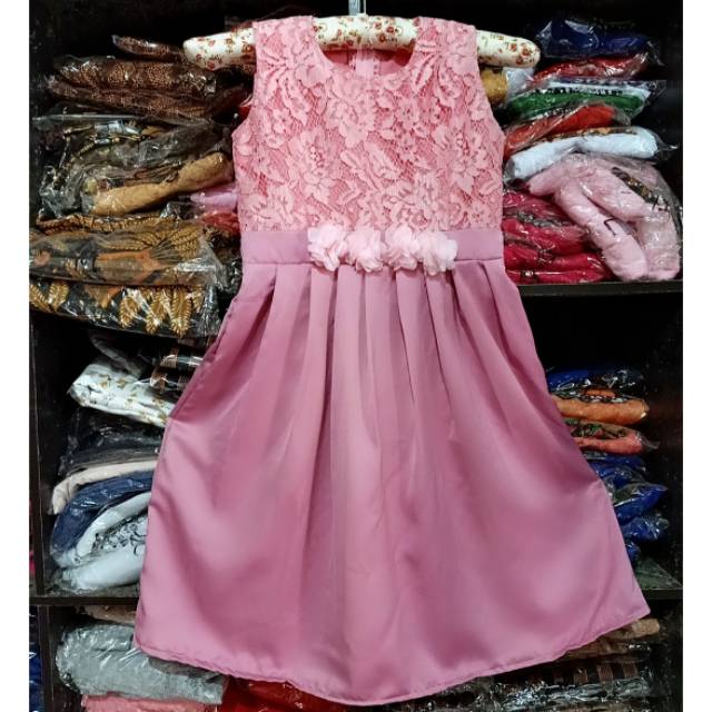 Dress Brokat Anak Shopee Indonesia