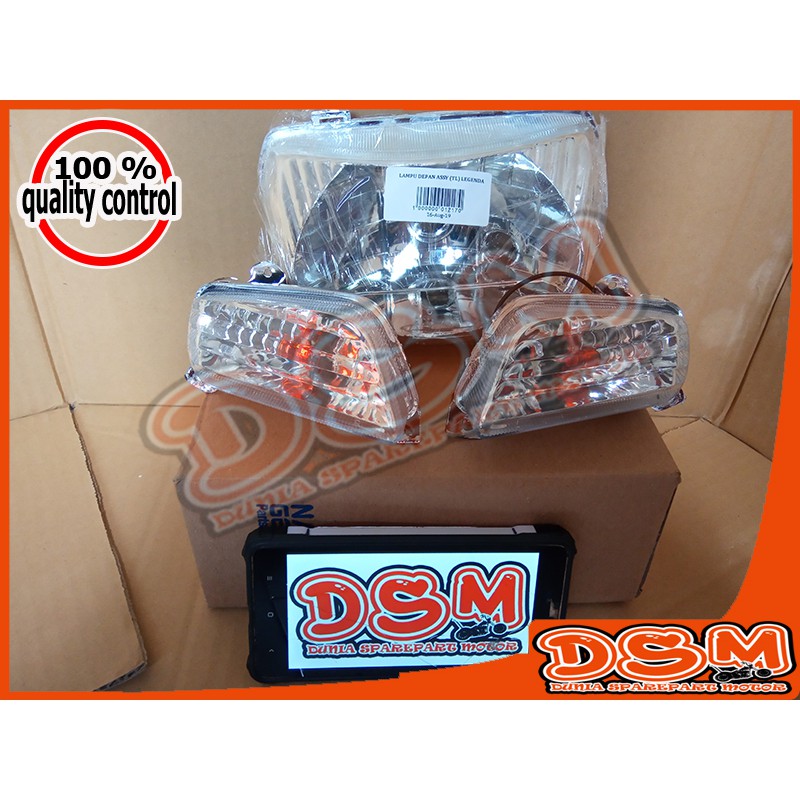 REFLEKTOR DEPAN HONDA LEGENDA 2 / REFLEKTOR LEGENDA 2