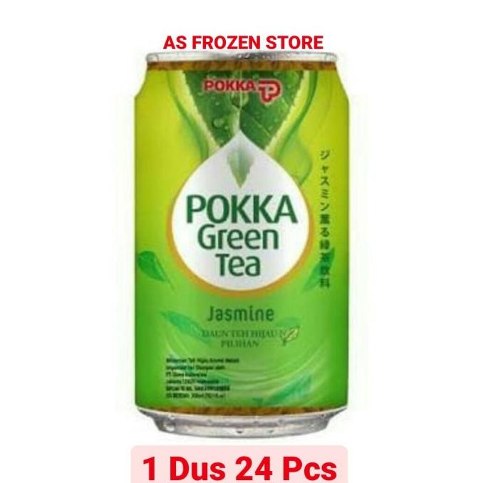 

[ COD ] Pokka Green Tea Kaleng 300 ml / Pokka Jasmine Green Tea Kaleng 300 ml NEW Kode 1277