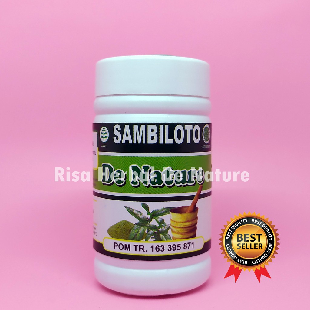 

KAPSUL HERBAL SAMBILOTO OBAT DIABETES DE NATURE